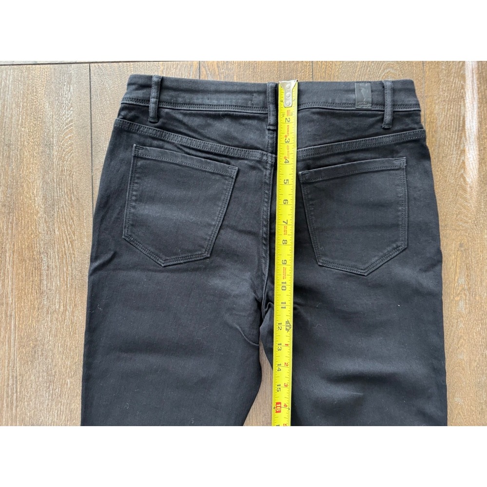 Simply Vera Vera Wang Skinny Jeans Womens Size 8 Black Stretch Denim Mid Rise - Picture 7 of 7
